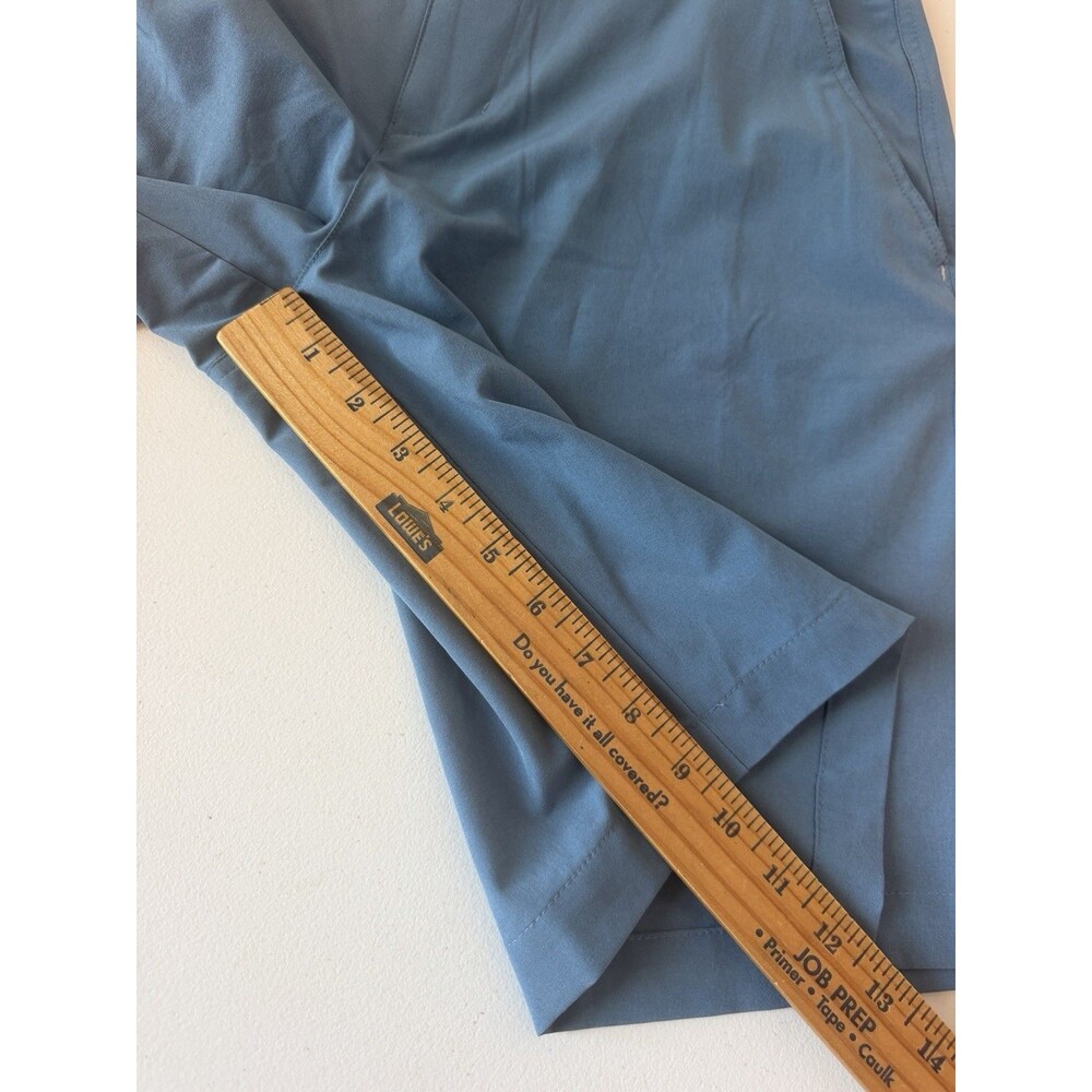 Columbia PFG Terminal Tackle Shorts Mens 34 Blue Fishing Cargo Stretch FM1028 - Picture 7 of 9